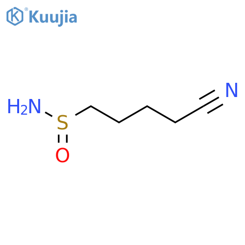 4-Cyanobutane-1-sulfinamide structure