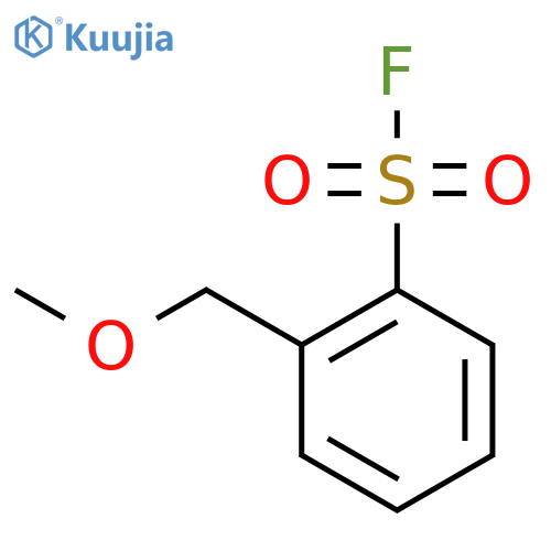 2-(Methoxymethyl)benzene-1-sulfonyl fluoride structure