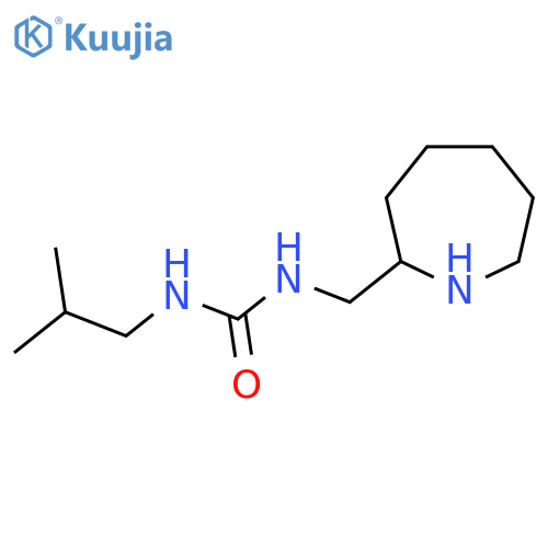 1-[(Azepan-2-yl)methyl]-3-(2-methylpropyl)urea structure