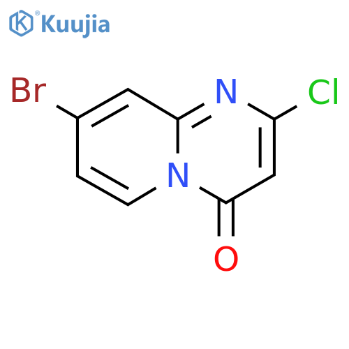 8-bromo-2-chloro-4H-pyrido1,2-apyrimidin-4-one structure