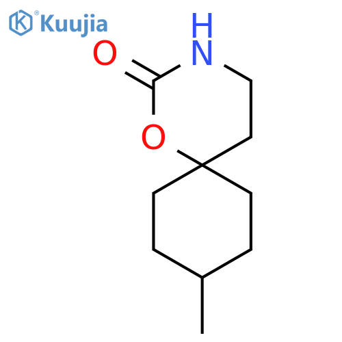 9-Methyl-1-oxa-3-azaspiro[5.5]undecan-2-one structure