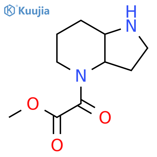 4H-Pyrrolo[3,2-b]pyridine-4-acetic acid, octahydro-α-oxo-, methyl ester structure