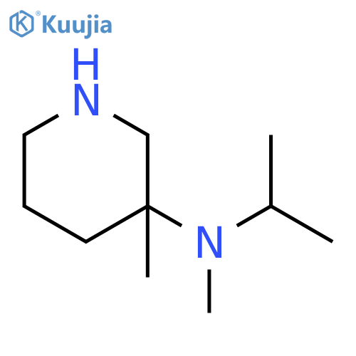 3-Piperidinamine, N,3-dimethyl-N-(1-methylethyl)- structure