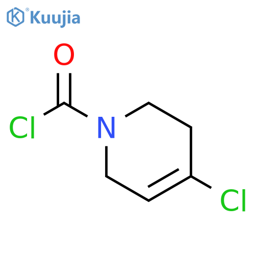 1(2H)-Pyridinecarbonyl chloride, 4-chloro-3,6-dihydro- structure