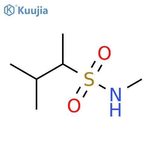 2-Butanesulfonamide, N,3-dimethyl- structure