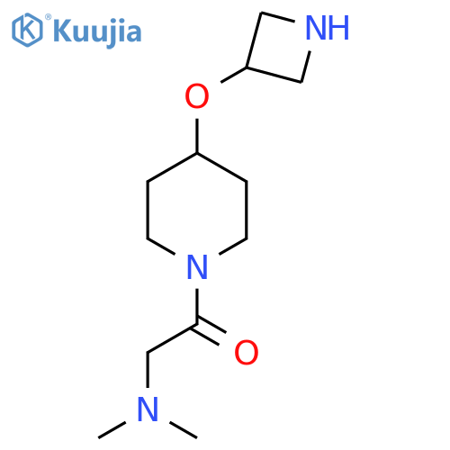 1-[4-(Azetidin-3-yloxy)piperidin-1-yl]-2-(dimethylamino)ethan-1-one structure