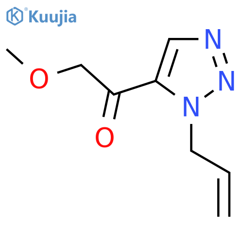 2-methoxy-1-[1-(prop-2-en-1-yl)-1H-1,2,3-triazol-5-yl]ethan-1-one structure