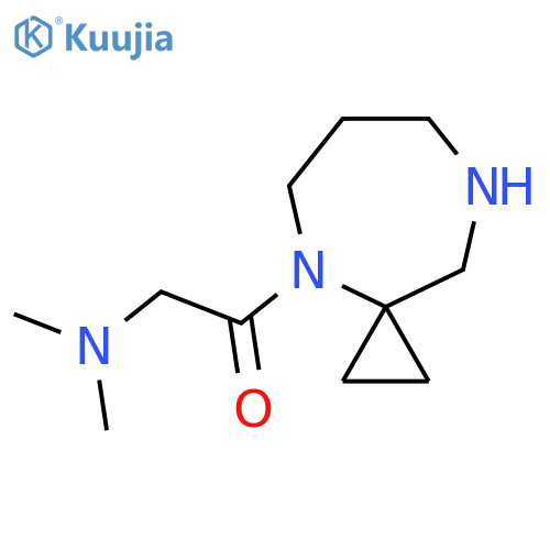 1-{4,8-diazaspiro2.6nonan-4-yl}-2-(dimethylamino)ethan-1-one structure