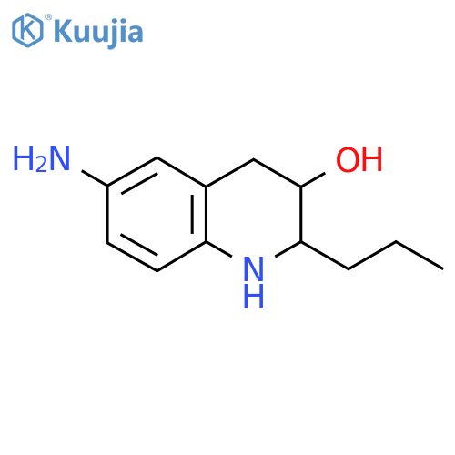 6-Amino-2-propyl-1,2,3,4-tetrahydroquinolin-3-ol structure