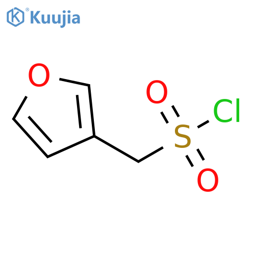 3-Furanmethanesulfonyl chloride structure