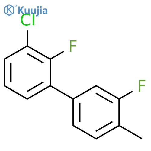 1,1'-Biphenyl, 3-chloro-2,3'-difluoro-4'-methyl- structure