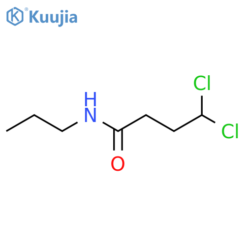 Butanamide, 4,4-dichloro-N-propyl- structure