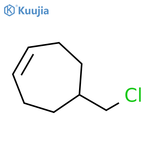 Cycloheptene, 5-(chloromethyl)- structure