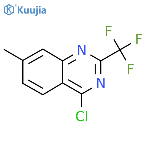 4-Chloro-7-methyl-2-(trifluoromethyl)quinazoline structure