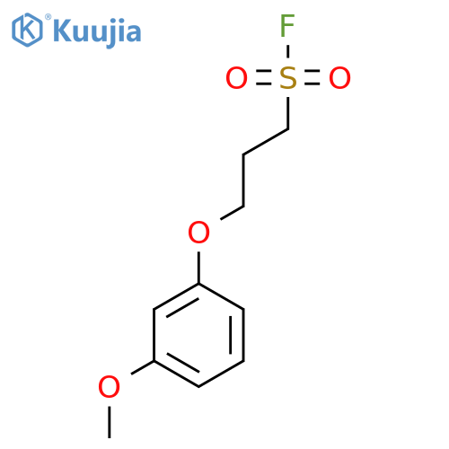 3-(3-Methoxyphenoxy)propane-1-sulfonyl fluoride structure