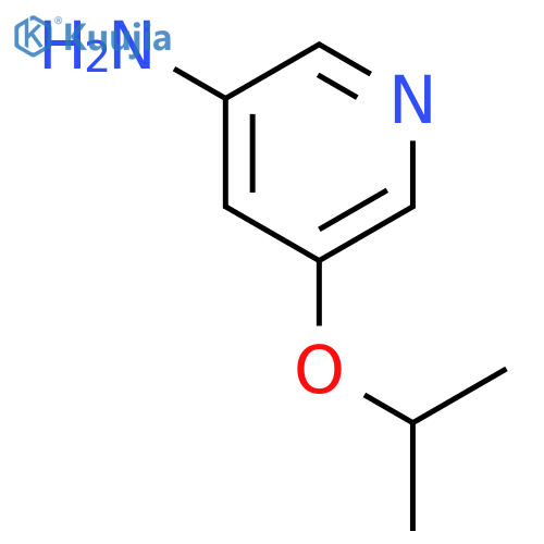 5-(1-methylethoxy)-3-Pyridinamine structure