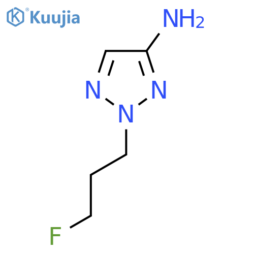2-(3-fluoropropyl)-2H-1,2,3-triazol-4-amine structure