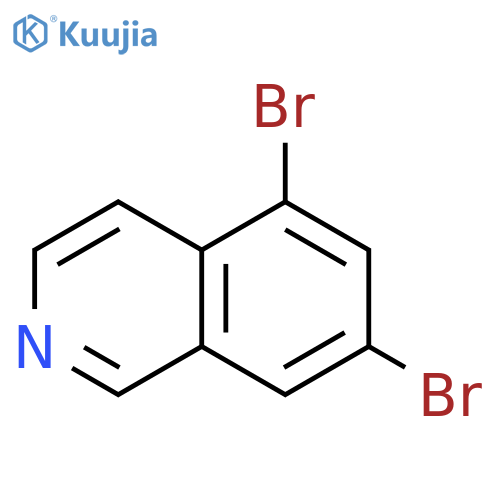 5,7-dibromoisoquinoline structure