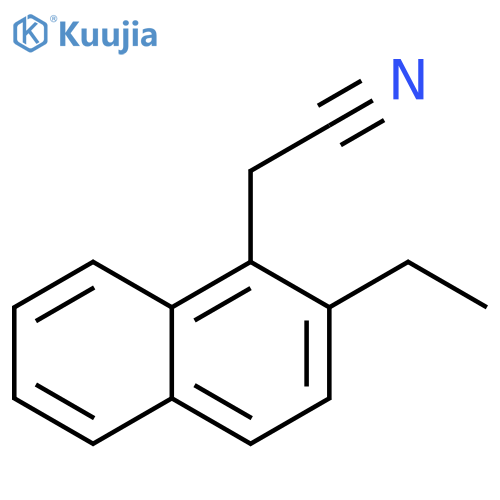 1-Naphthaleneacetonitrile, 2-ethyl- structure