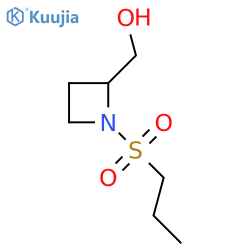 [1-(Propane-1-sulfonyl)azetidin-2-yl]methanol structure