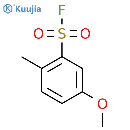5-Methoxy-2-methylbenzene-1-sulfonyl fluoride structure