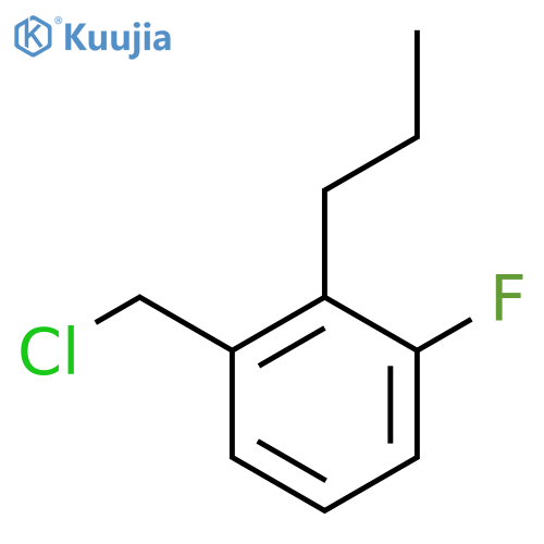 1-(Chloromethyl)-3-fluoro-2-propylbenzene structure