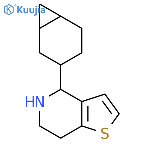 4-{bicyclo4.1.0heptan-3-yl}-4H,5H,6H,7H-thieno3,2-cpyridine structure