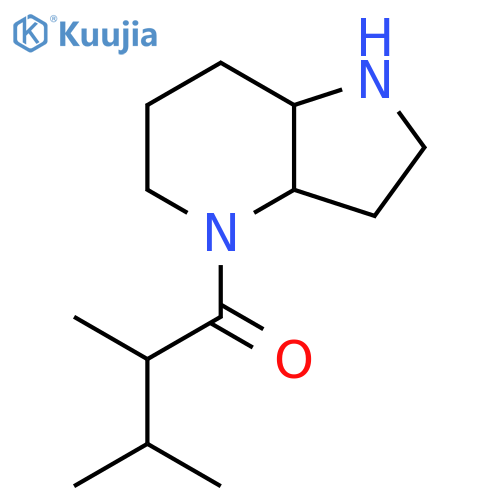 1-Butanone, 2,3-dimethyl-1-(octahydro-4H-pyrrolo[3,2-b]pyridin-4-yl)- structure