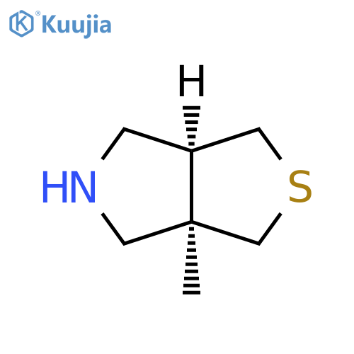 rac-(3aR,6aS)-3a-methyl-hexahydro-1H-thieno[3,4-c]pyrrole, cis structure