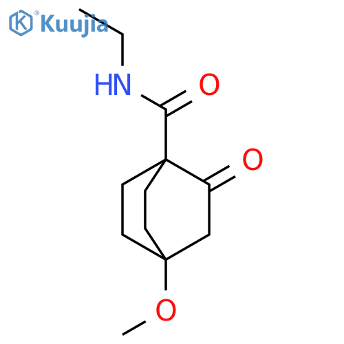 Bicyclo[2.2.2]octane-1-carboxamide, N-ethyl-4-methoxy-2-oxo- structure