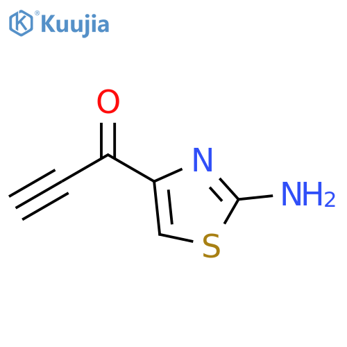 2-Propyn-1-one, 1-(2-amino-4-thiazolyl)- structure