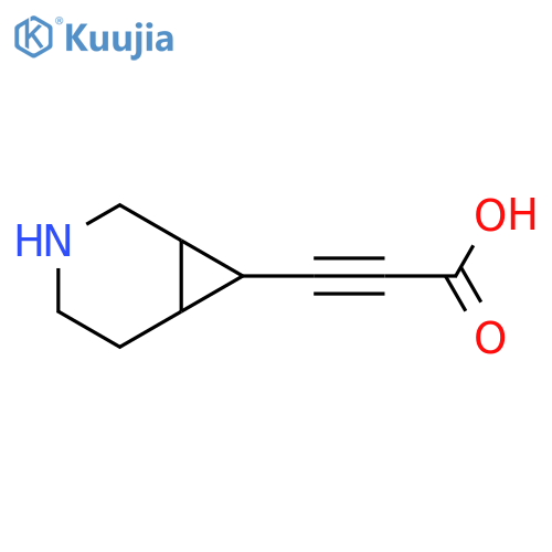 2-Propynoic acid, 3-(3-azabicyclo[4.1.0]hept-7-yl)- structure