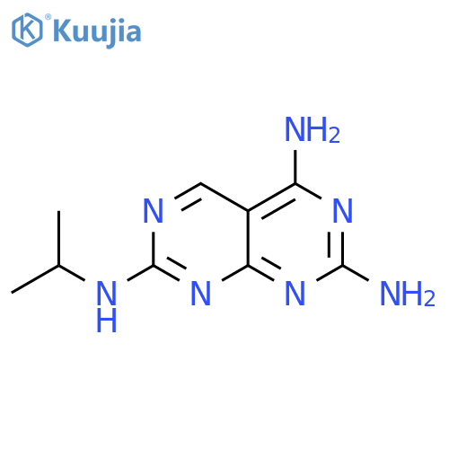 Pyrimido[4,5-d]pyrimidine-2,4,7-triamine, N7-(1-methylethyl)- structure