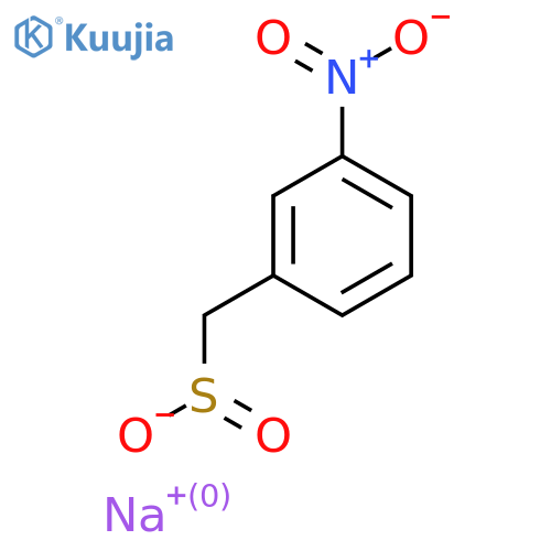 Sodium (3-nitrophenyl)methanesulfinate structure
