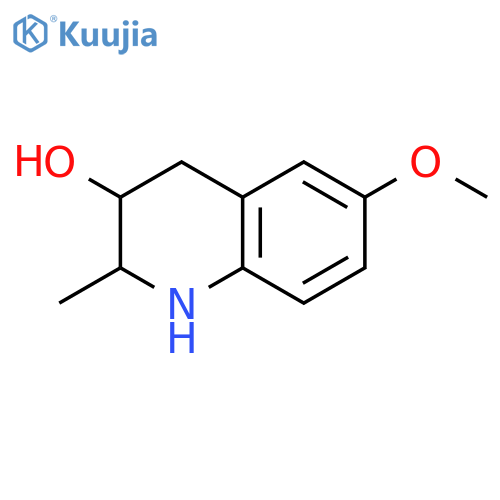 6-Methoxy-2-methyl-1,2,3,4-tetrahydroquinolin-3-ol structure