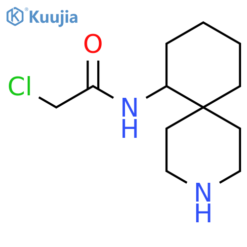 Acetamide, N-3-azaspiro[5.5]undec-7-yl-2-chloro- structure