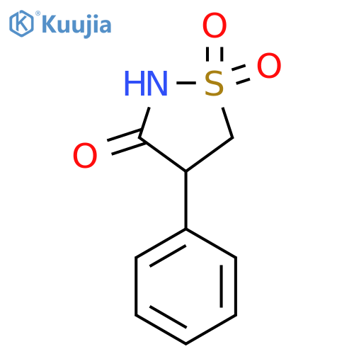 4-Phenyl-1lambda6,2-thiazolidine-1,1,3-trione structure