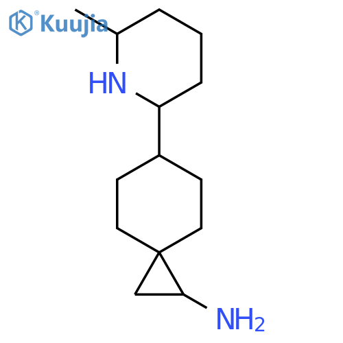 6-(6-Methylpiperidin-2-yl)spiro[2.5]octan-1-amine structure