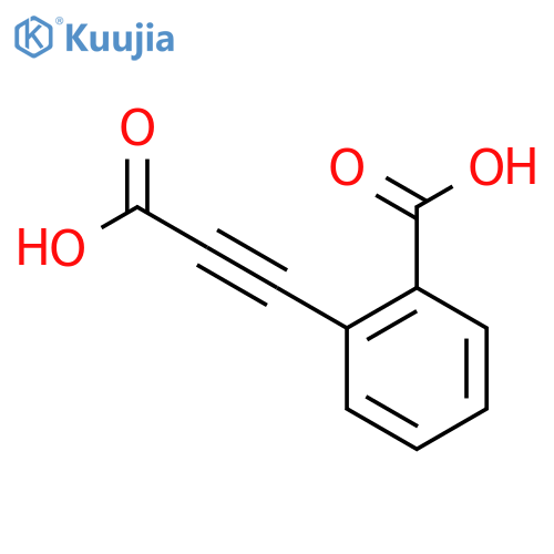 2-(2-Carboxyeth-1-yn-1-yl)benzoic acid structure