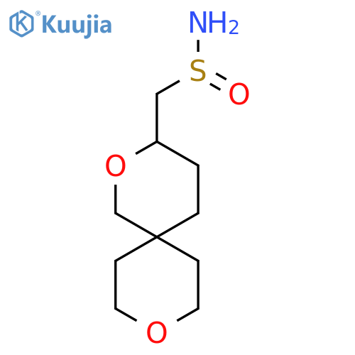 {2,9-Dioxaspiro[5.5]undecan-3-yl}methanesulfinamide structure