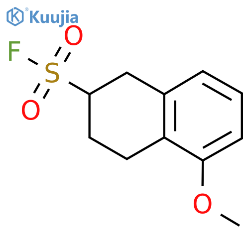 5-Methoxy-1,2,3,4-tetrahydronaphthalene-2-sulfonyl fluoride structure