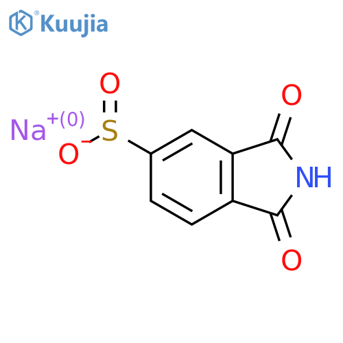 sodium 1,3-dioxo-2,3-dihydro-1H-isoindole-5-sulfinate structure