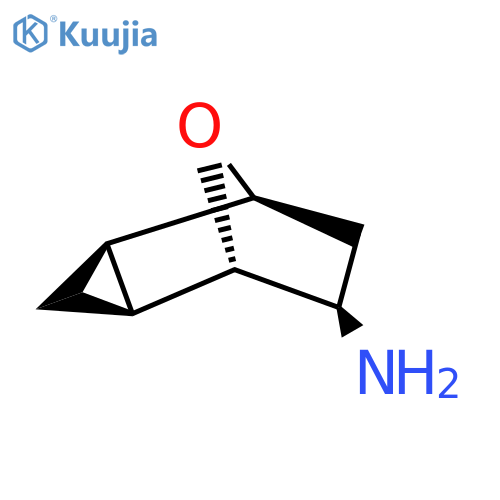 rac-(1R,2S,4R,5R,6S)-8-oxatricyclo[3.2.1.0,2,4]octan-6-amine structure