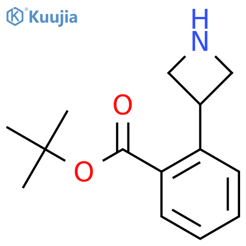 Tert-butyl 2-(azetidin-3-yl)benzoate structure