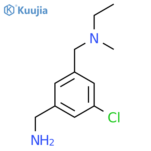 1,3-Benzenedimethanamine, 5-chloro-N1-ethyl-N1-methyl- structure