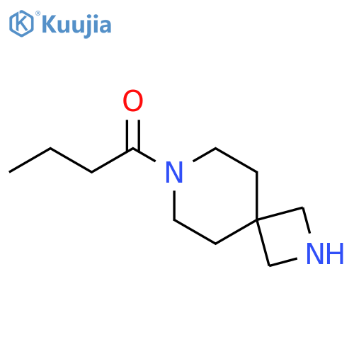 1-Butanone, 1-(2,7-diazaspiro[3.5]non-7-yl)- structure