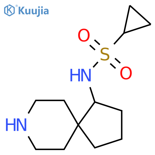 Cyclopropanesulfonamide, N-8-azaspiro[4.5]dec-1-yl- structure