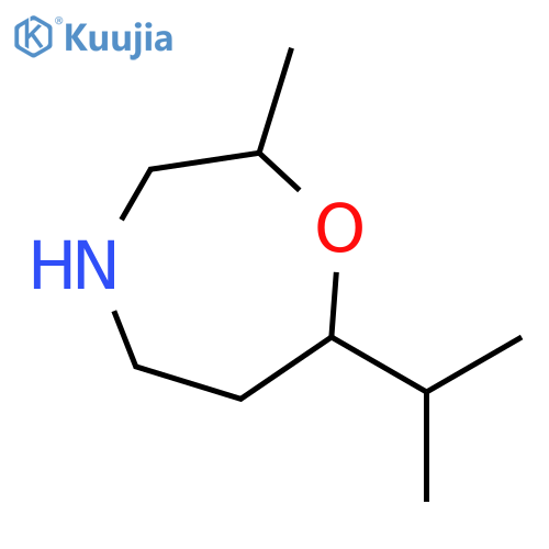 1,4-Oxazepine, hexahydro-2-methyl-7-(1-methylethyl)- structure