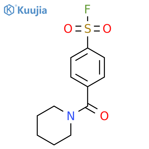 4-(Piperidine-1-carbonyl)benzene-1-sulfonyl fluoride structure