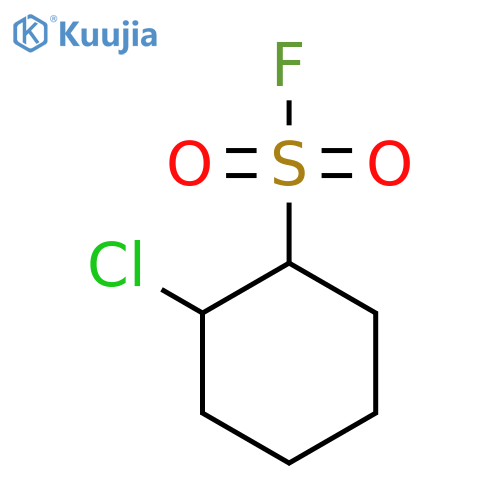 2-Chlorocyclohexane-1-sulfonyl fluoride structure